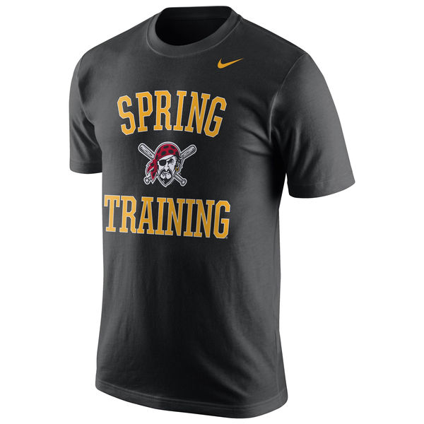 MLB Men Pittsburgh Pirates Nike Spring Training Local Phrase TShirt  Black